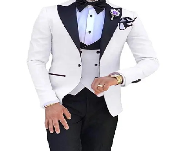 Master the Art of 3-Piece Wearstify White Suit Styling For Men.